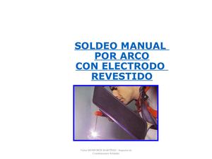 Soldeo con Electrodo Revestido