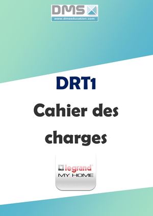 Drt1 Cahier Des Charges