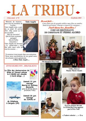 LA TRIBU FEVRIER 2021