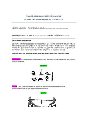 6to A Educación Física