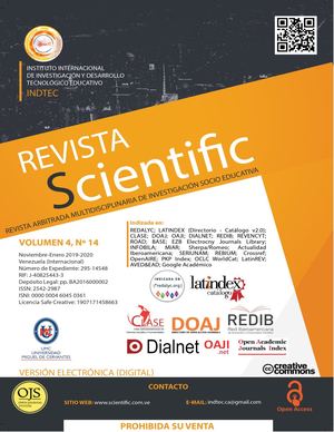 Revista Scientific - Volumen 4 / Nº 14 - Noviembre-Enero 2019-2020