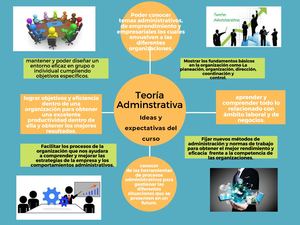 Ideas y expectativas curso de Teoría Administrativa