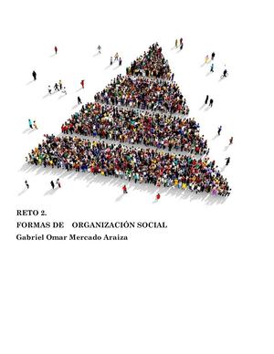 Formas de organización social