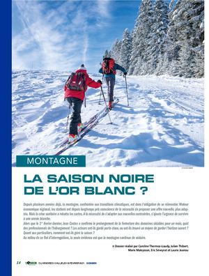 Montagne La Saison Noire De L’or Blanc