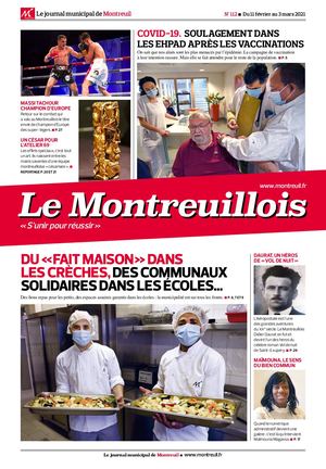 Le Montreuillois n°112 - du 11 février au 3 mars 2021