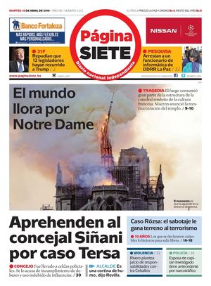 Pagina Siete - 16 de Abril 2019 - Bolivia