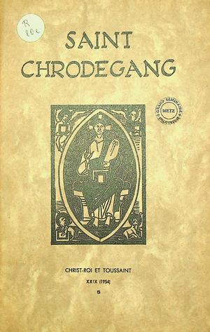 Saint Chrodegang 1954 05