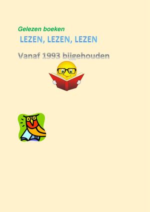 Boekje Gelezen Boeken 2021