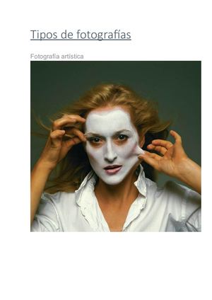 Tipos De Fotografías