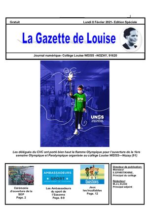 Gazette De Louise Spéciale Sop