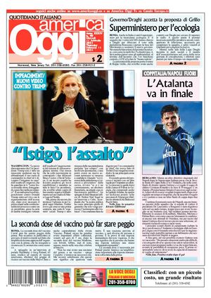 America Oggi 11 Febbraio 2021