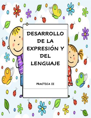 Desarrollo De La Expresión Y Del Lenguaje