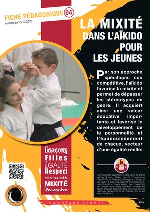 Fiche Pedagogique 04 La Mixite Dans L'aikido Pour Les Jeunes