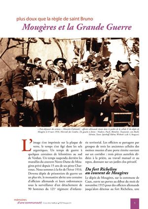 Mougeres Et La Grande Guerre