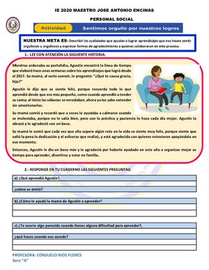 Sentimos orgullo por nuestro logro.