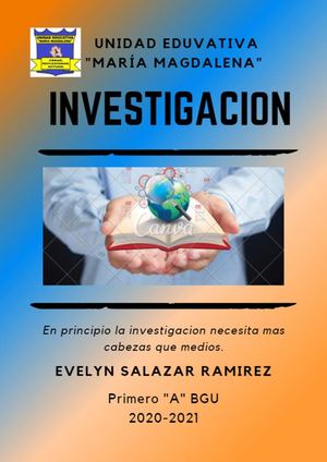 Cuaderno De Investigacion