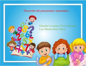 Pensamiento Matematico Infantil