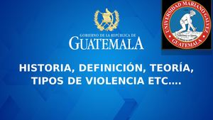 Teoriass De La Violencia