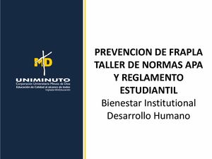 Normas Apa Y Reglamento