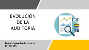 Evolución De La Auditoria