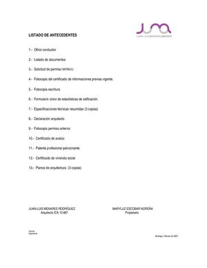 Permisos De Obra Menor Región De Valparaíso