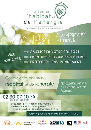 Flyer Maison de l'Habitat et de l'Energie