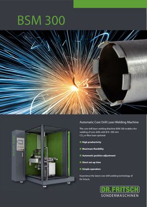 09 Core Drill Welding BSM 300