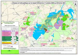 Date Chasse en Forêt Orient 2020 2021