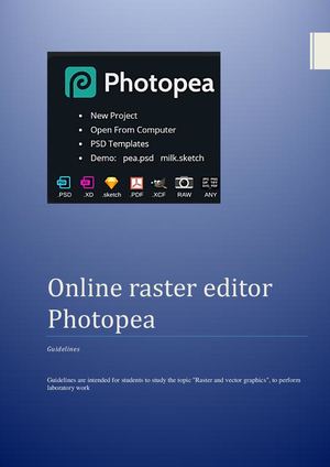 Online Raster Editor Photopea