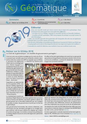 Bulletin De La Géomatique N°54