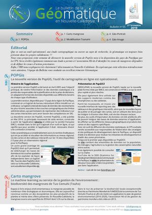 Bulletin De La Géomatique N°55