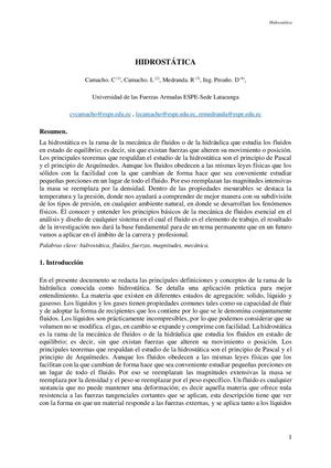 Ensayo Hidrostatica Grupo1