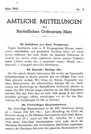 Revue Ecclésiastique de Metz 1942-03/04