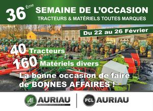 Auriau - Semaine de l'occasion
