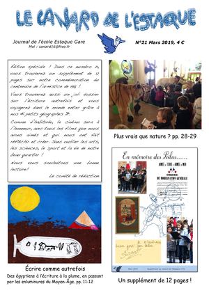 Canard de l'Estaque N°21