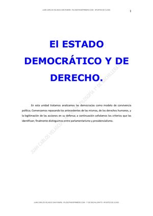U09p_El Estado Democrático De Derecho