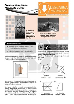 03 Descargar Figuras Simétricas Respecto A Ejes