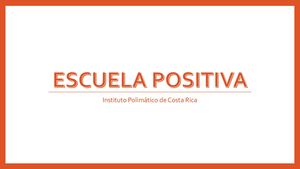 N°4 Escuela Positiva