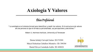Actividad 2 Axiología Y Valores