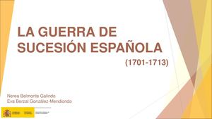 1701 Guerra De Sucesión