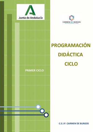 PROGRAMACIÓN DIDÁCTICA DEL PRIMER CICLO