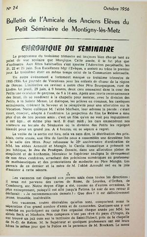 Bulletin Montigny 1956-10