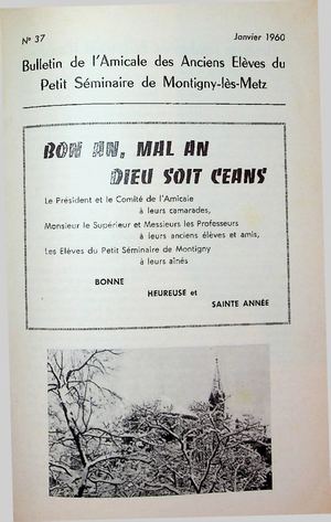 Bulletin Montigny 1960-01