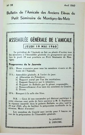 Bulletin Montigny 1960-04