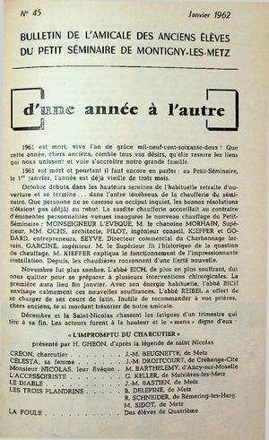 Bulletin Montigny 1962-01