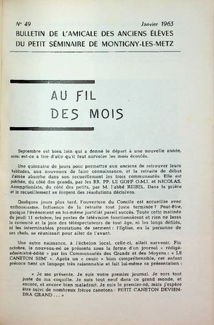 Bulletin Montigny 1963-01