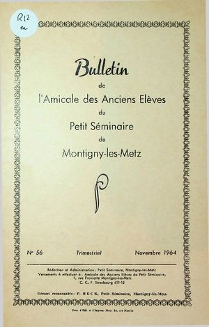 Bulletin Montigny 1964-11