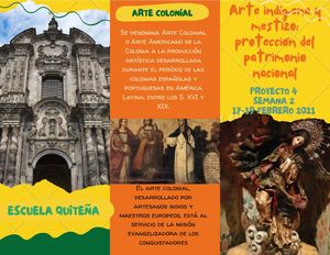 Folleto Semana 2 Protección Nacional Del Arte