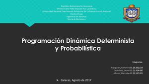 363261252 Programacion Dinamica Determinista Y Probabilistica