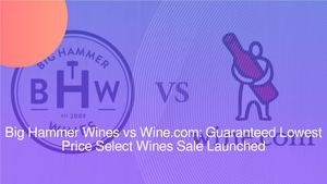 Big Hammer Wines vs Wine.com: Guaranteed Lowest Price Select Wines Sale Launched